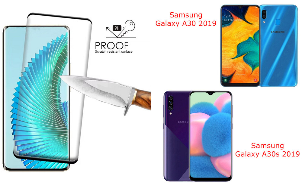 Захисне скло HyperGlass Pro для Samsung Galaxy A30 2019, Galaxy A30s 2019 – максимальна чутливість та захист Київ - фото 1