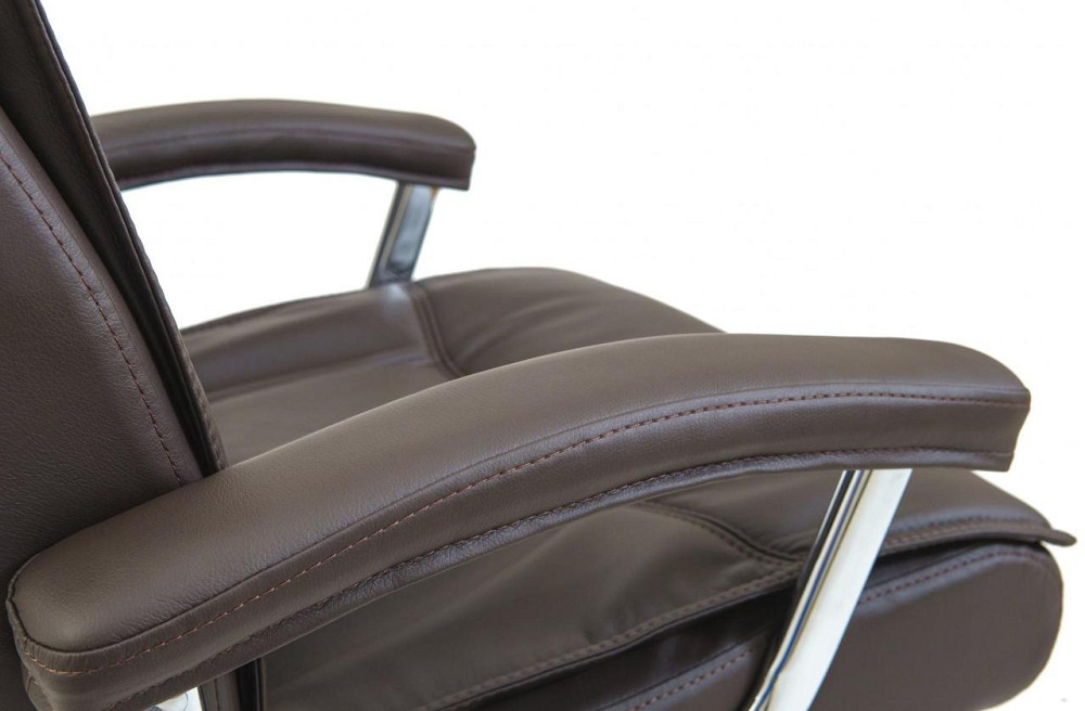 Офісне Крісло Керівника Richman Burgas Fly 2231 Хром М2 AnyFix Коричневий Київ - фото 4