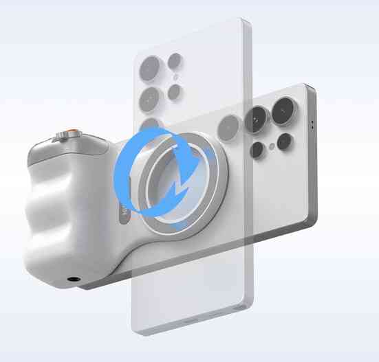 Держатель магнитная ручка для съемки на телефон/айфон Telesin P5-MP-001WH Киев