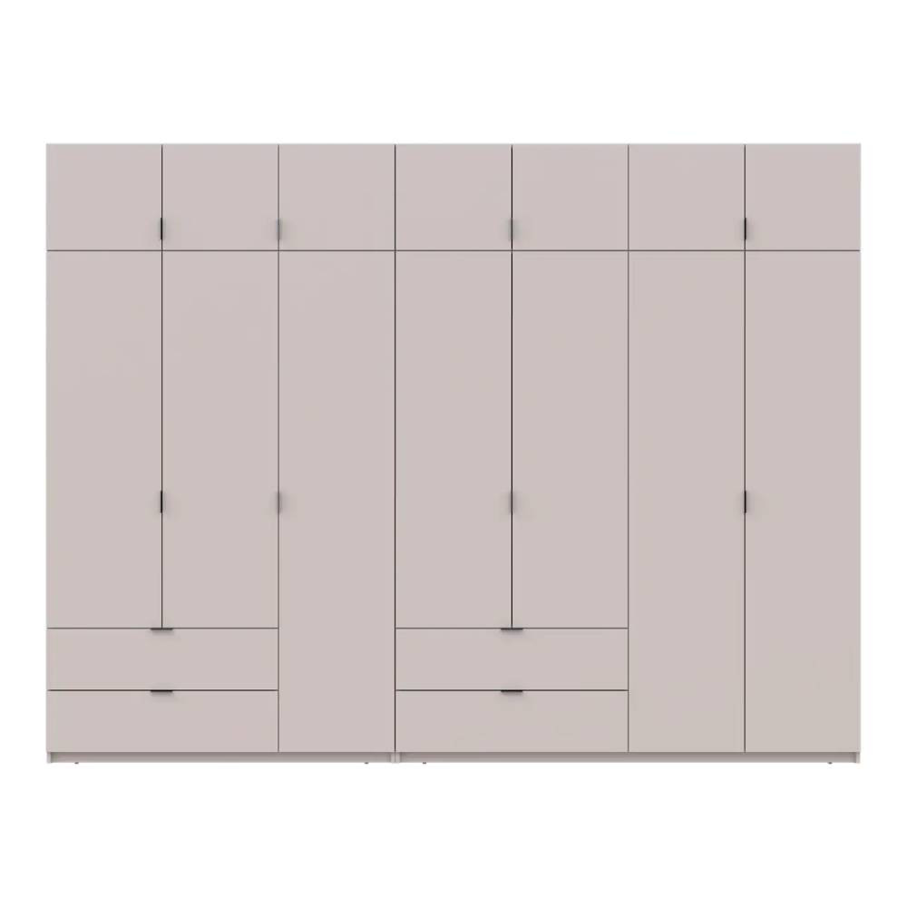 Шафа для одягу Doros Лукас Кашемір 3+4 ДСП 315х50х240 DRS-011719 (42005136) Львів - фото 4