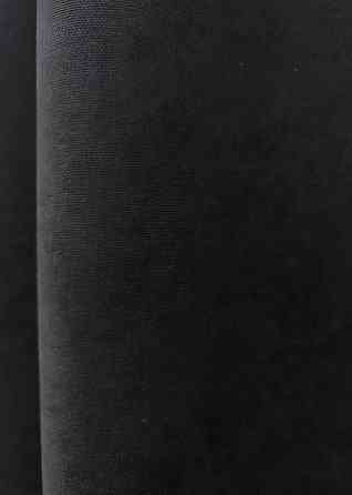 Комплект штор VR-Textil Мікровелюр Petek 150х270 2шт і Тюль 600х270 2017ш-1153т Чорний з білим 71-154/5 Київ