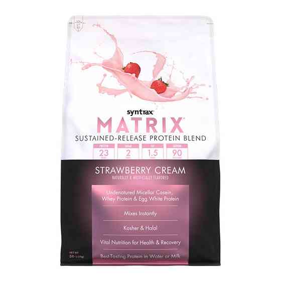 Протеїн Syntrax Matrix 2.2 kg (Strawberry Cream) Луцьк