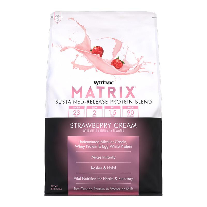 Протеїн Syntrax Matrix 2.2 kg (Strawberry Cream) Луцьк - фото 1