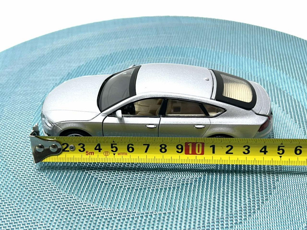 Машина металева Автопром Audi A7 Sportback світло звук відчиняються двері 1:32 Сіра (68319) Чернигов - изображение 2