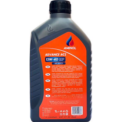 Моторное масло Aminol Advance AC2 15W40 1л (AM164943) Винница - изображение 2