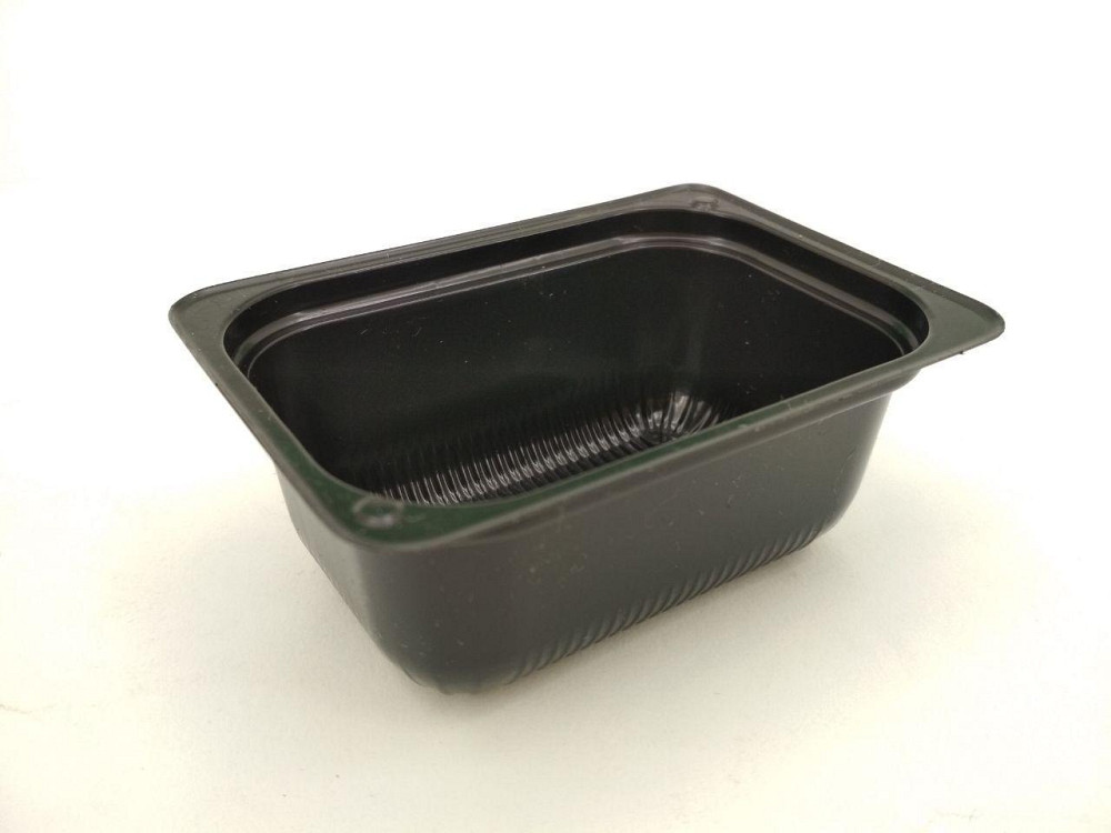 Соусник пластиковий чорний ПС-190 (100мл) уп/50 штук Харків - фото 3