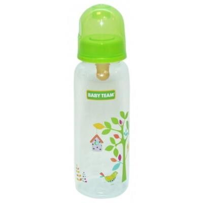 Пляшечка для годування Baby Team з латекс. соскою 250 мл 0+ салат (1310_салатовый) Вінниця - фото 2