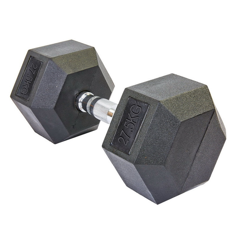 Гантель 27.5 кг цільна шестигранна SP-Planeta-8013-27_5 Київ - фото 1