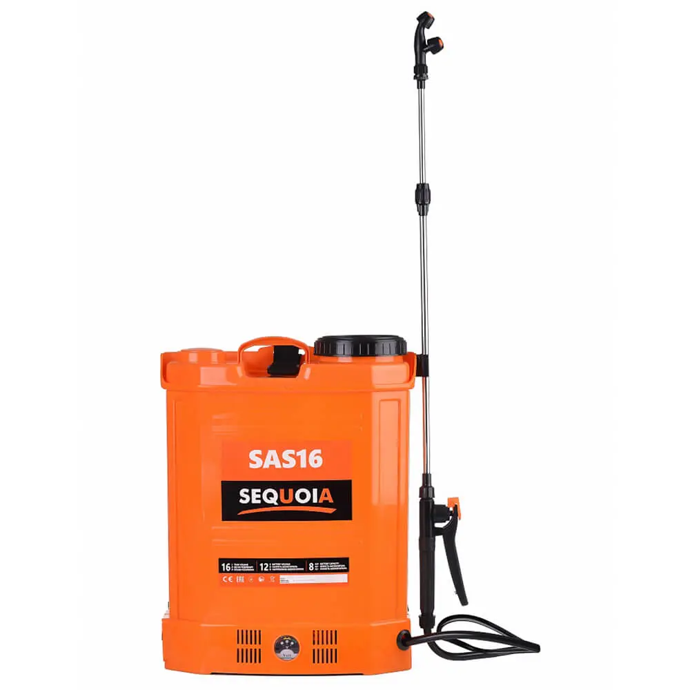Обприскувач SEQUOIA SAS16 акумуляторний ранцевий 12В, 8Ar, 1.5-4 бар з АКБ і ЗП в компл Коломия - фото 2