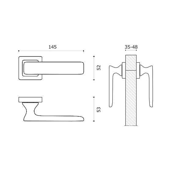 Ручка SYSTEM IDA 125 RO11 CBM Киев