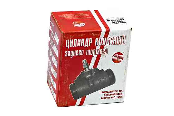 Циліндр заднього гальма УАЗ 452, 469, 3741, 3151 старий зразок (трубка d 12 мм, поршень d 25 мм) (ЗТЦ) колісний Мукачево