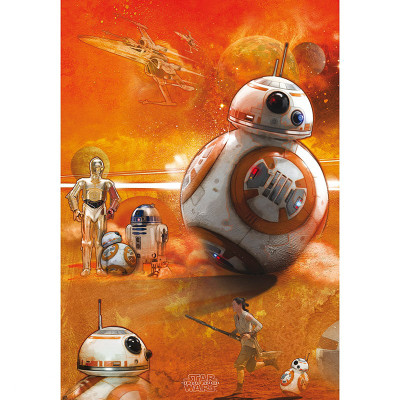 Стикер-наклейка ABYstyle Постер Star Wars "BB8" 98x68 см (ABYDCO331) Винница - изображение 1