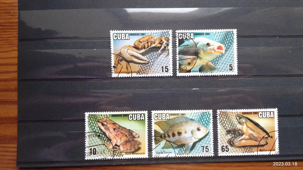 Марки. Серія. Фауна (ГАШ.) Полтава - фото 1