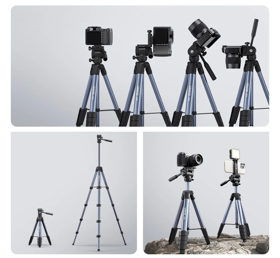 Відео штатив з ручкою для телефону та камери 42-155см Ulanzi TT39 Київ - фото 3