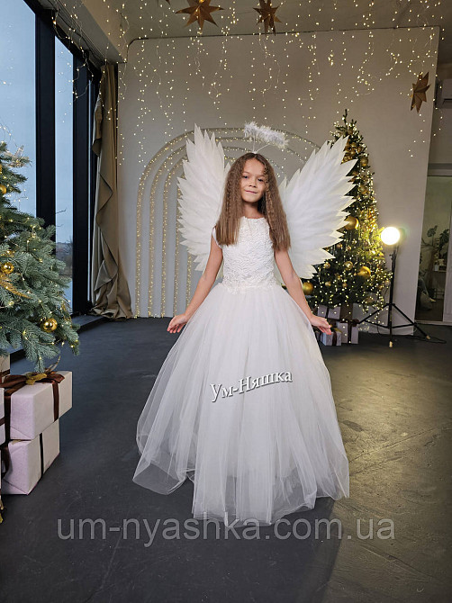 Длинное белое платье 128-146 Кривой Рог - изображение 12