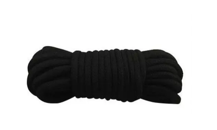 Веревка для бондажа BONDAGE ROPE 10M, Black Sex Aura Киев - изображение 1