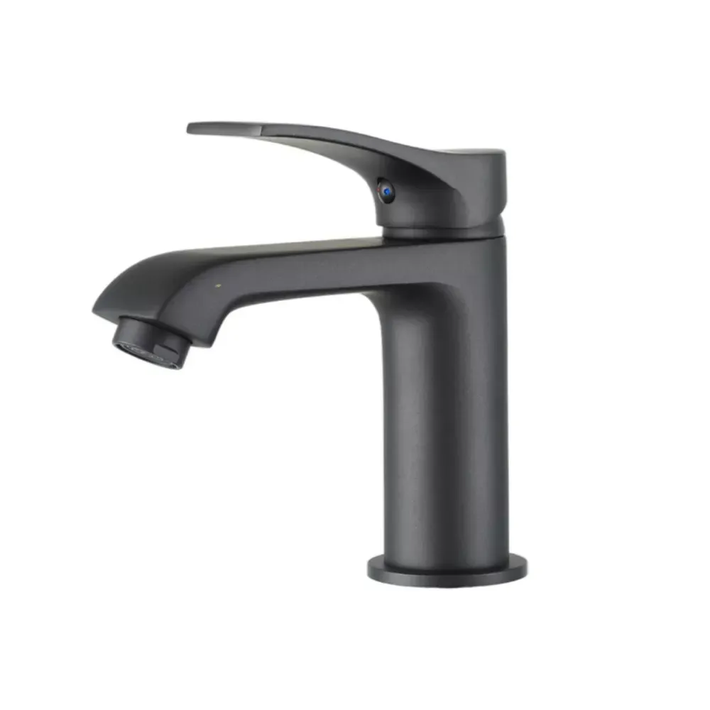 Змішувач для умивальника Frap F1075-9 графіт Київ - фото 1