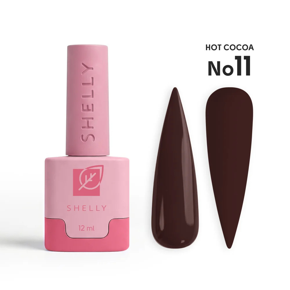 Гель-лак для ногтей 11 Hot Cocoa Shelly 12 мл Киев - изображение 4