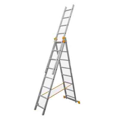 Драбина BUDFIX універсальна трисекційна 01410, 3х10 (130733) Вінниця