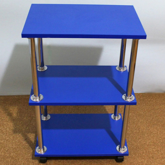 Косметологічна візок етажерка майстра косметолога на коліщатках для салону краси Синій Київ - фото 3