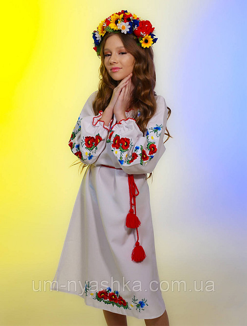 Дитяче вишите плаття вишивка "Марися" р.104 Кривий Ріг - фото 1