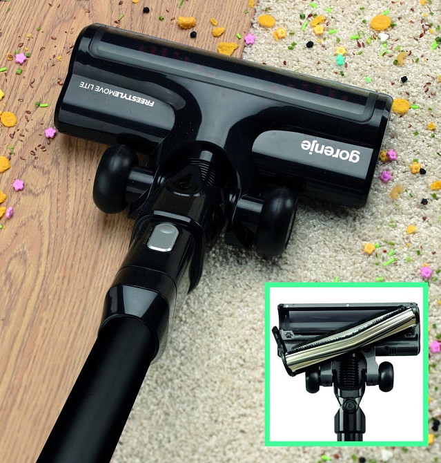 Акумуляторний пилосос Gorenje SVC216FMLBKII ( Чорний ) Харків - фото 4