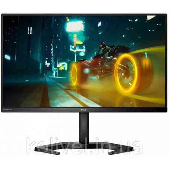 TFT 23.8" Philips 24M1N3200VS, VA, 165Hz, 1ms, DP, HDMI, колонки, чорний (24M1N3200VS/00) Київ