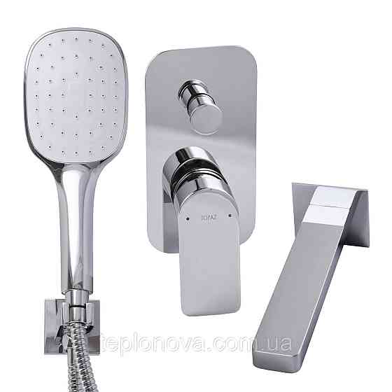 Смеситель для ванны встроенный TOPAZ SARDINIA TSG 08202-V-H20 Черновцы