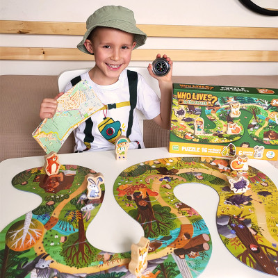 Пазл DoDo Хто живе в лісі? (300608) Вінниця - фото 10