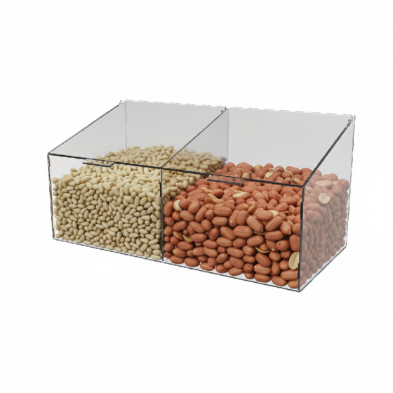 Диспенсер EKOSTAR для мармеладов, снеков, орехов 2 ячейки Киев