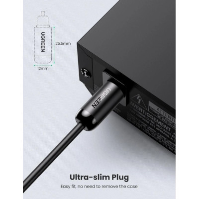 Кабель мультимедійний Optical Toslink 1.0m AV122 black Ugreen (70890) Вінниця - фото 7