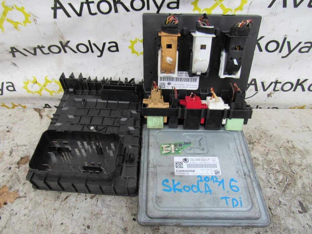 Блок керування двигуном Skoda Octavia A5 1.6 tdi 2009-2013 (03L906023LP) Ковель - фото 2