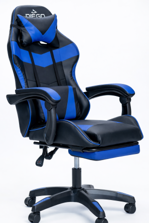 Крісло геймерське DIEGO Phantom RS Black-Blue Київ