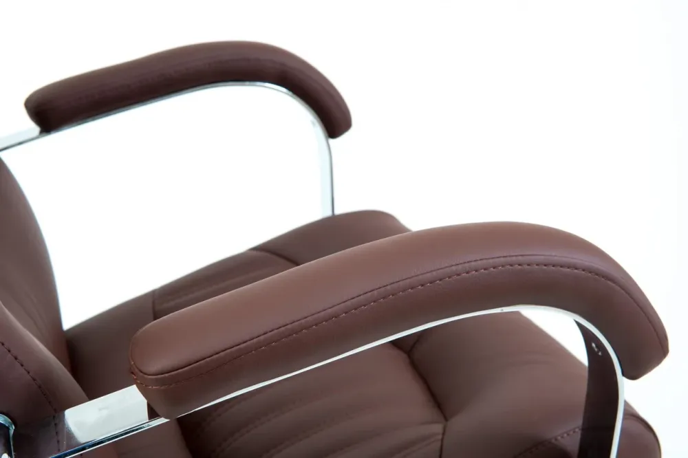 Офисное Кресло Руководителя Richman Hermes Fly 2231 Хром М1 Tilt Коричневый Киев - изображение 4