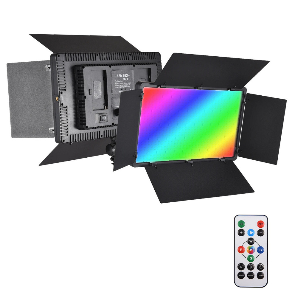 Панель світлодіодна RGB відеосвітло прямокутне 50Вт CRI 95+ AC Prof U800 RGB Київ - фото 1