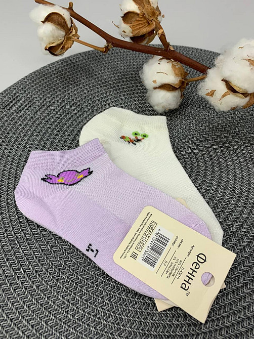 Носки детские легкие летние с сеточкой от 3 до 9 лет упаковкой Черновцы - изображение 4