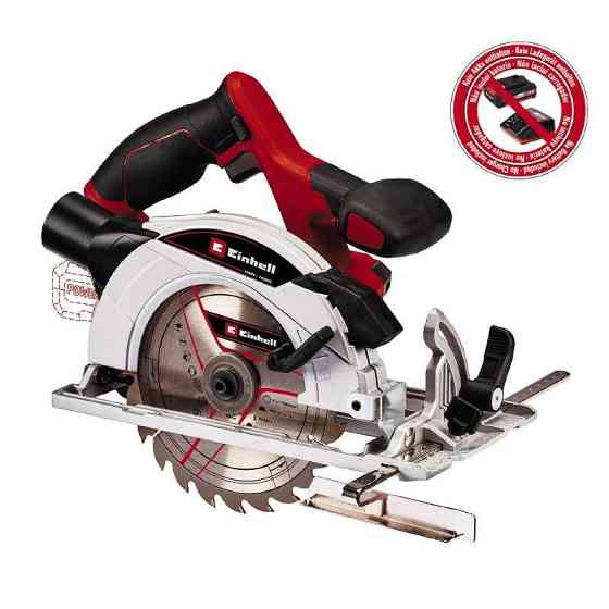 Пила циркулярная аккумуляторная Einhell TE-CS 18/165-1 Li-Solo (4331207) Киев