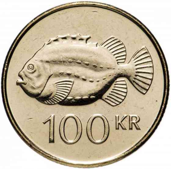 Ісландія 100 крон, 1995-2011 Полтава