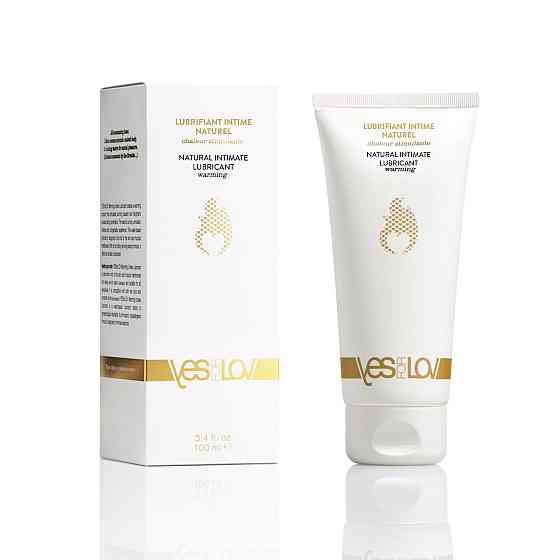 Розігрівальна змазка на водній основі YESforLOV natural untimate lubricant 100 мл Sex Aura Київ