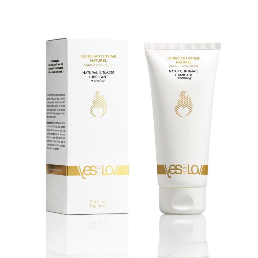 Розігрівальна змазка на водній основі YESforLOV natural untimate lubricant 100 мл Sex Aura Київ - фото 1