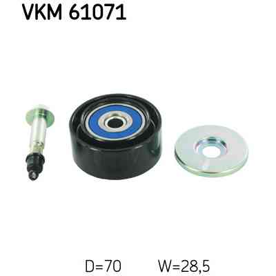 Ролик натяжителя ремня SKF VKM 61071 Винница