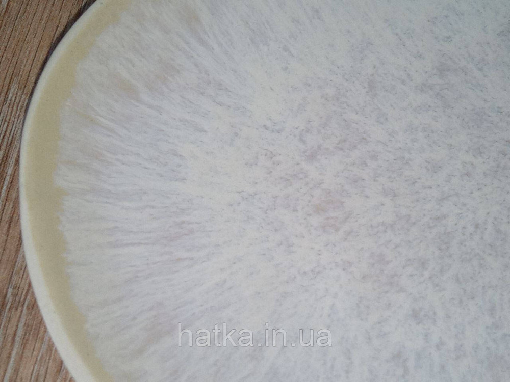 Блюдо овальне Olens "Вайт-стоун" 29х16,5х2,5 см біле із сіро-корич. вкрапленнями для дому та ресторану Київ - фото 3