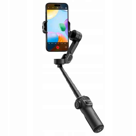 Трехосный стабилизатор AOCHUAN Professional Gimbal Stabilizer for Smartphone Smart X2 Чорний Одесса