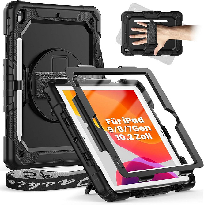 Захисний протиударний чохол Timecity для iPad iPad 9-го/8-го/7-го покоління Дніпро - фото 1