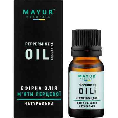 Эфирное масло Mayur Мяты перечной 10 мл (4820230952018) Винница