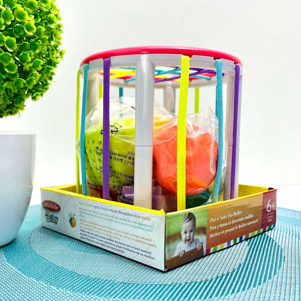 Сортер дитячий гумки на гранях 6 фігур-брязкальце (PLC488-PLC388) Чернигов - изображение 4