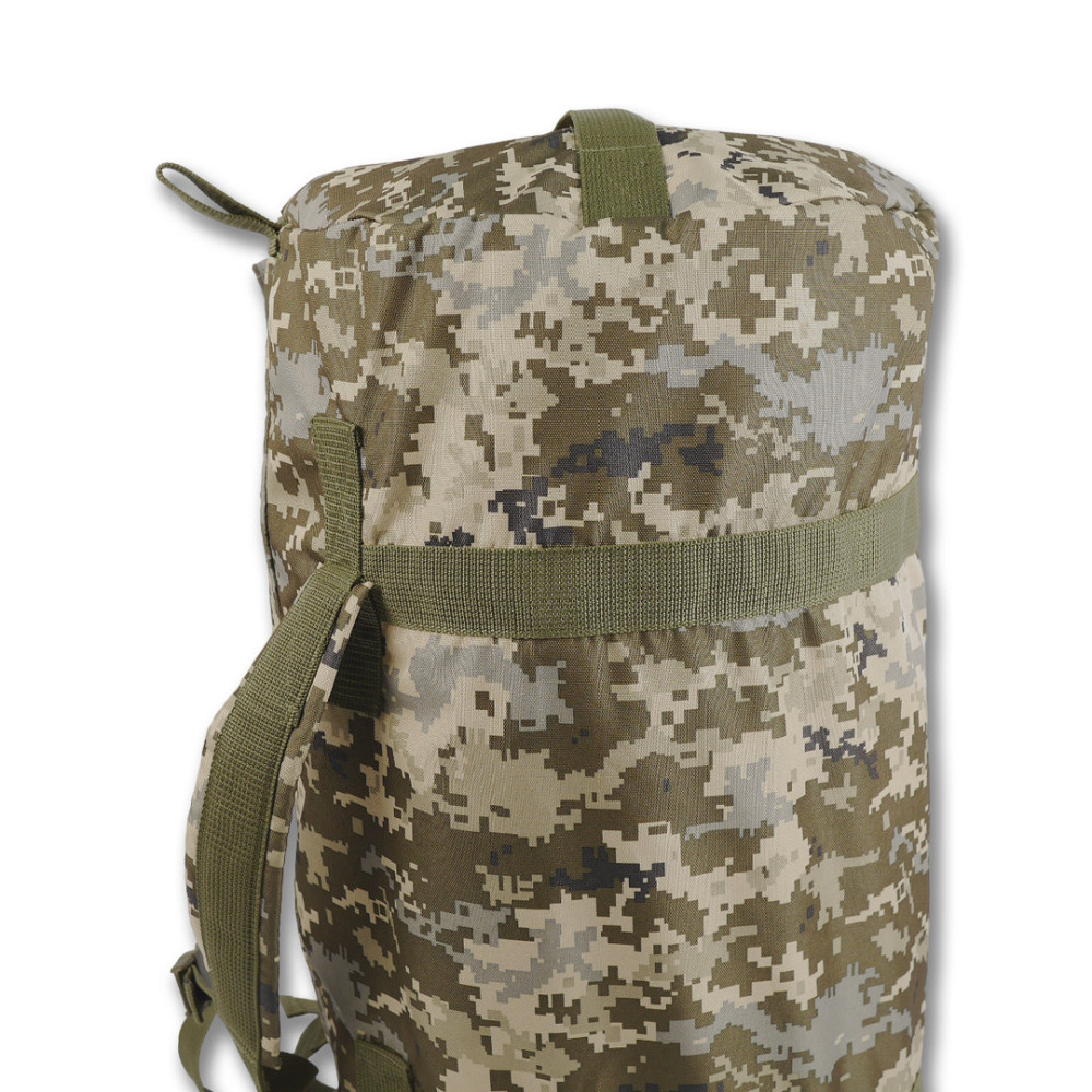 Сумка-баул Kiborg 120 литров. Тактичний армійський баул 120л піксель, військові баули ЗСУ Київ - фото 5