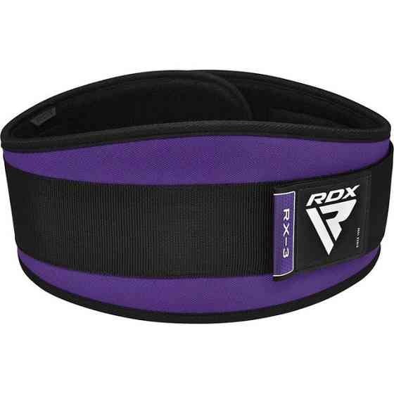 Пояс для важкої атлетики RDX RX3 EVA Curve неопреновий PURPLE-S Кам'янське