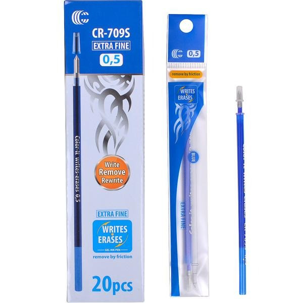 Стрижень "С" "пише-стирає" CR-709S упаковка 20 шт Blue Вінниця - фото 1