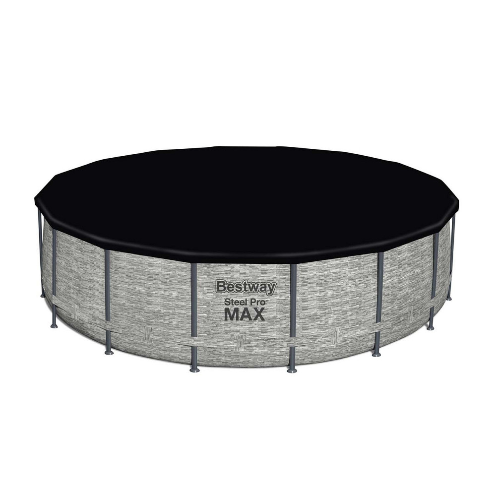 Накриття для каркасного басейну Bestway 58249 488 см Київ - фото 10